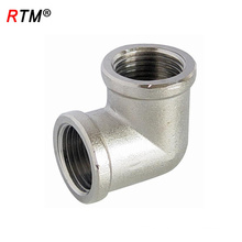 L 17 4 12 brass fitting female elbow 90 degree elbow Brass threaded fitting